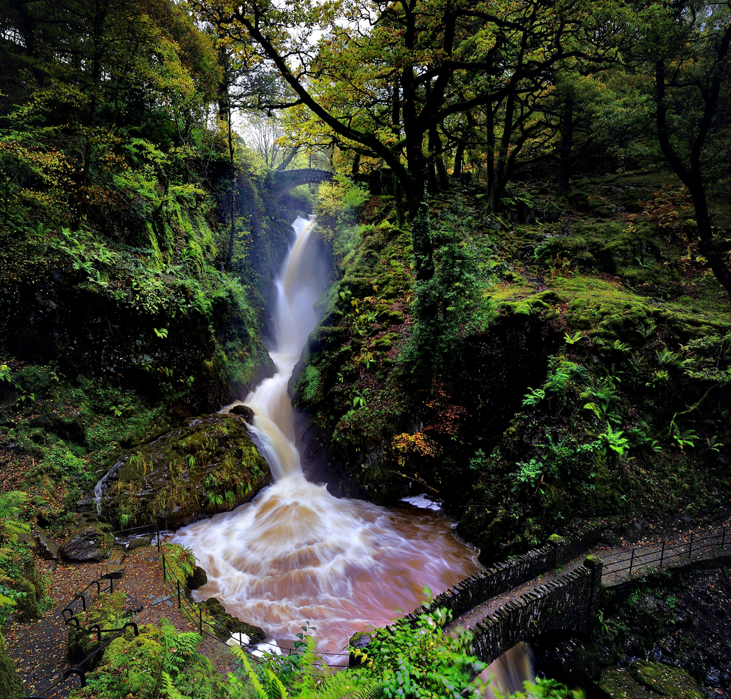 waterfalls in the lake district