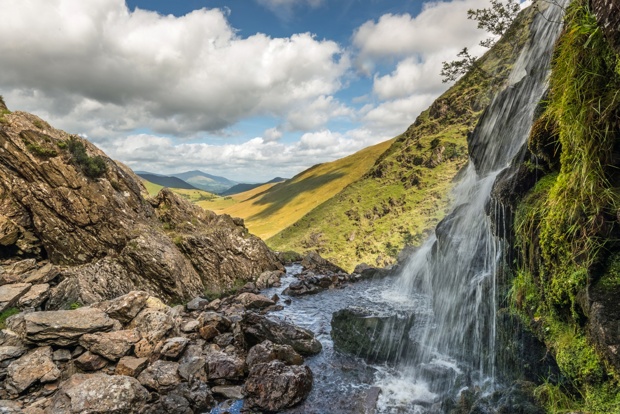 waterfalls in the lake district