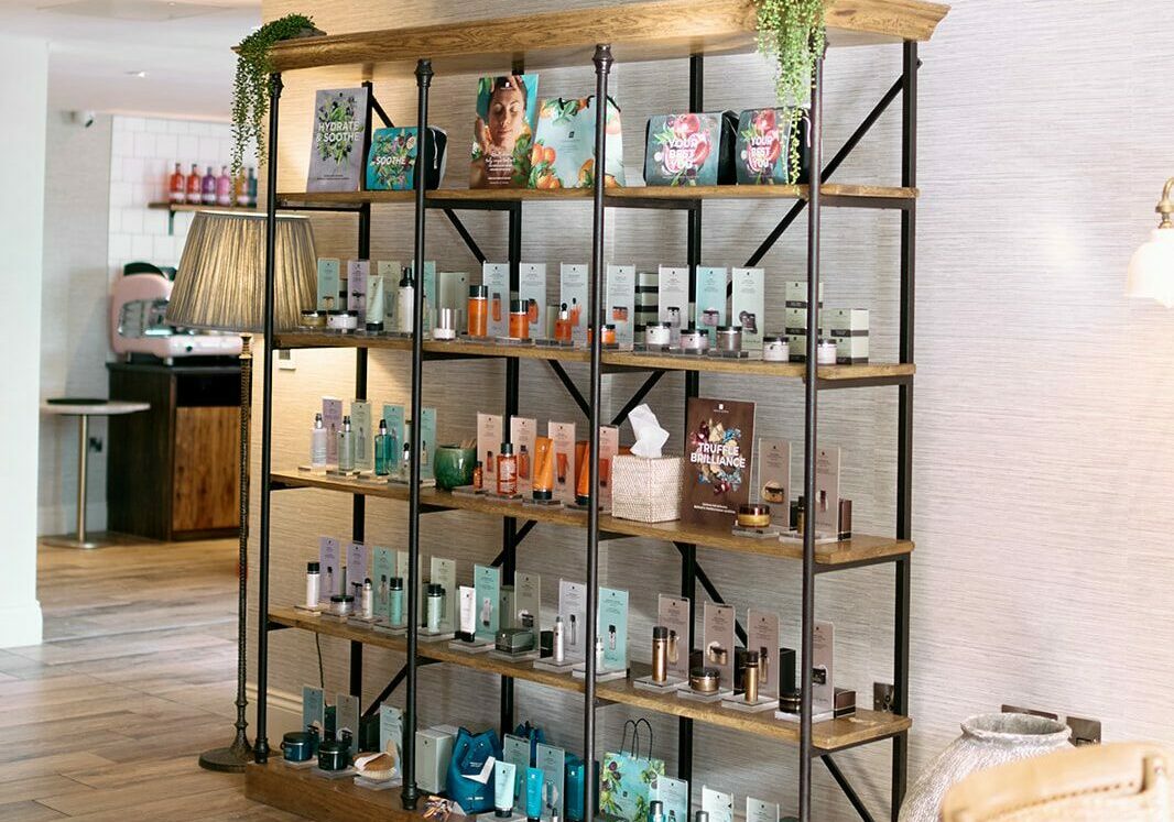 Temple-spa-product-display